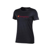 USC Trojans Champion Women's Black Full Logo University T-Shirt